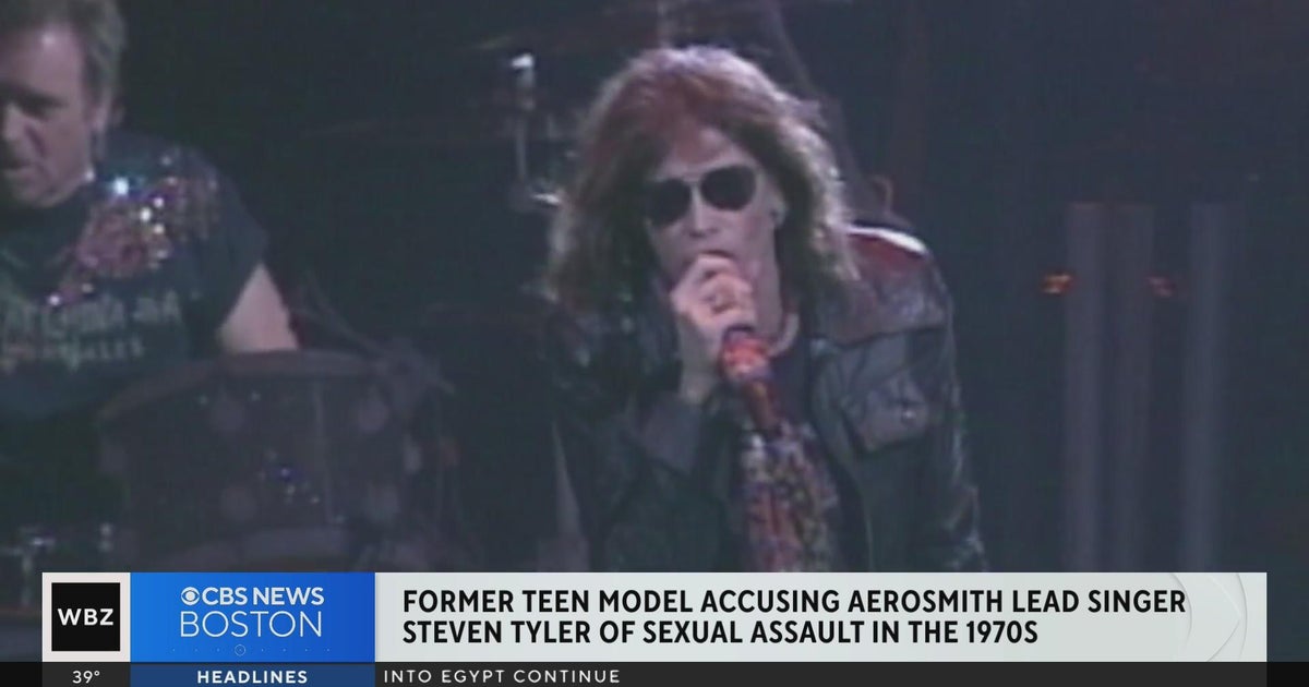 Former teen model accuses Steven Tyler of sex assault in 1975 - CBS Boston