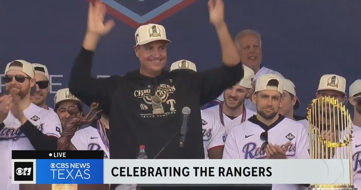 Rangers General Manager Chris Young says thank you to fans at World ...