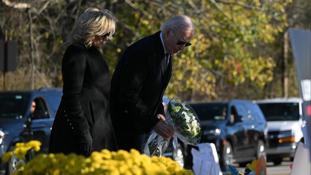 Biden meets with families of Lewiston shooting victims