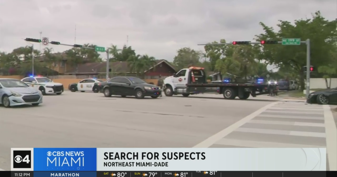Broward, Miami-Dade deputies search for suspects associated in inter-county pursuit