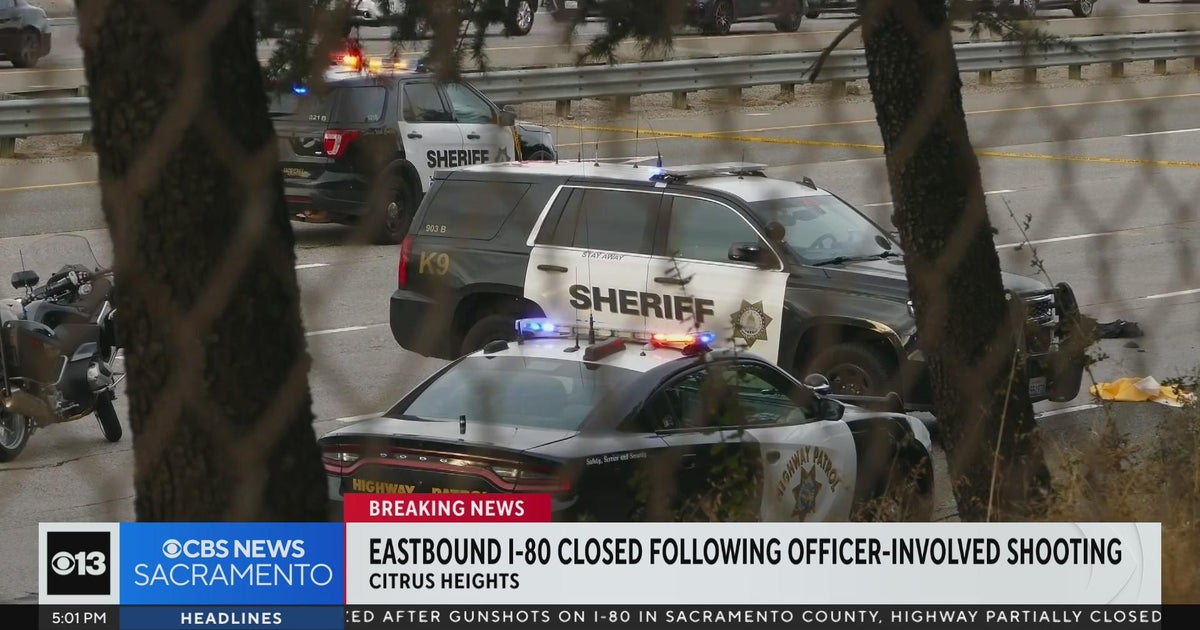 Suspect in I-80 chase, shooting involving officers in Sacramento County dies