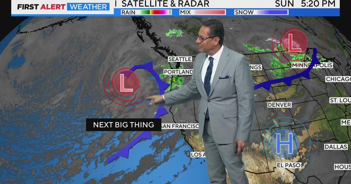 Two more mild days before next cold wave with a chance for snow - CBS ...
