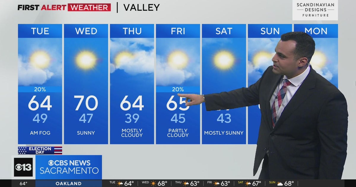 Monday evening forecast: November 6, 2023