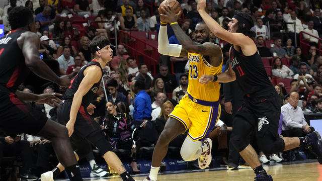 Lakers Heat Basketball 