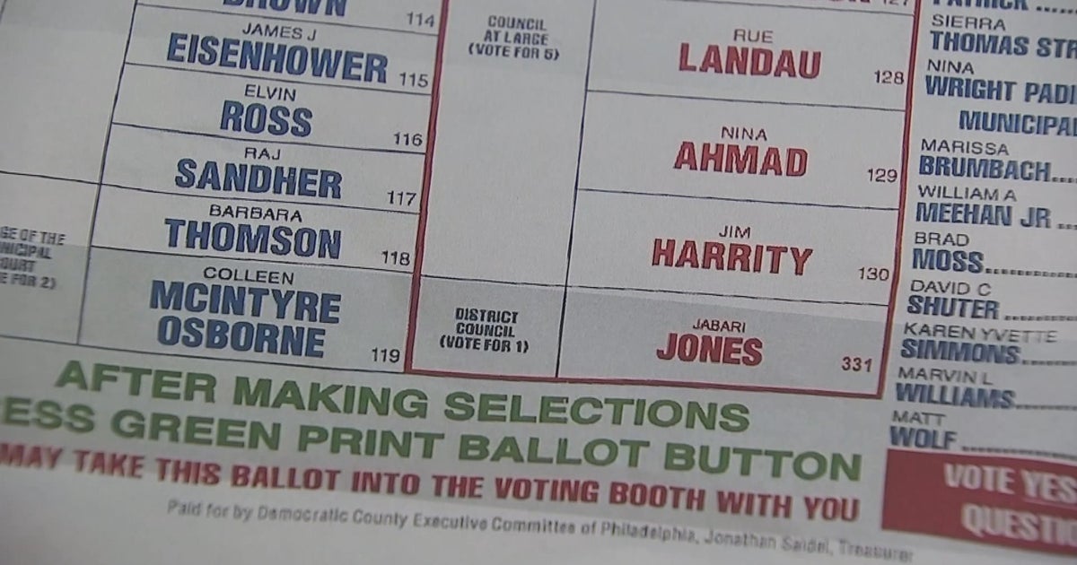 Pa. election: Fraudulent "sample ballot" lists Jamie Gauthier's council