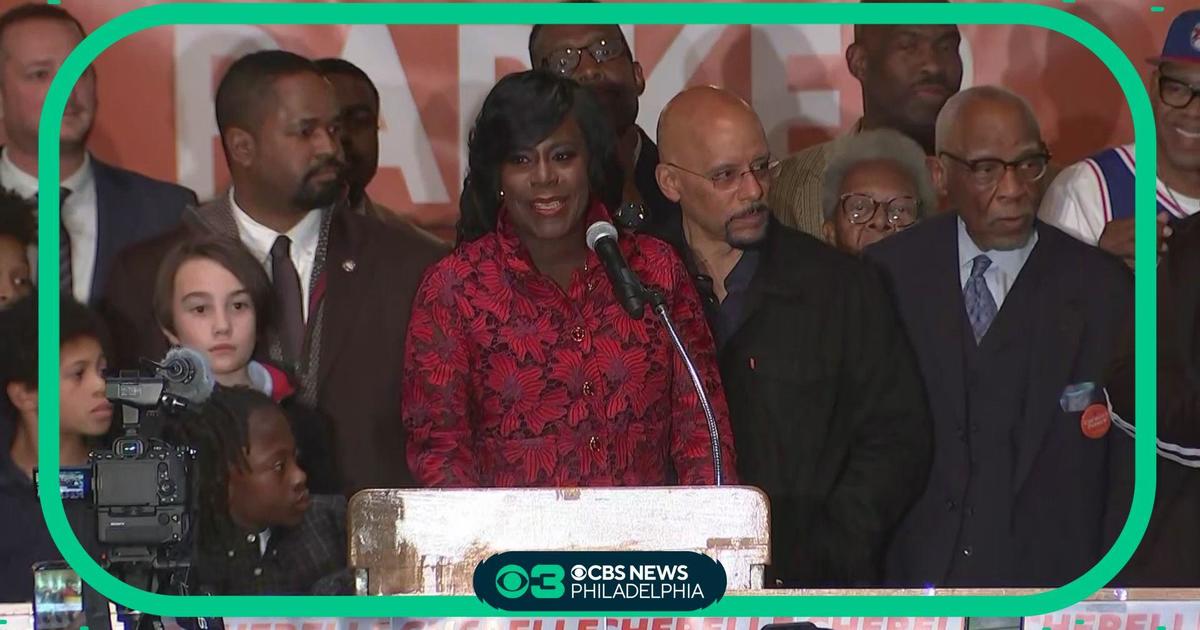 Cherelle Parker's victory speech after projected win in Philadelphia