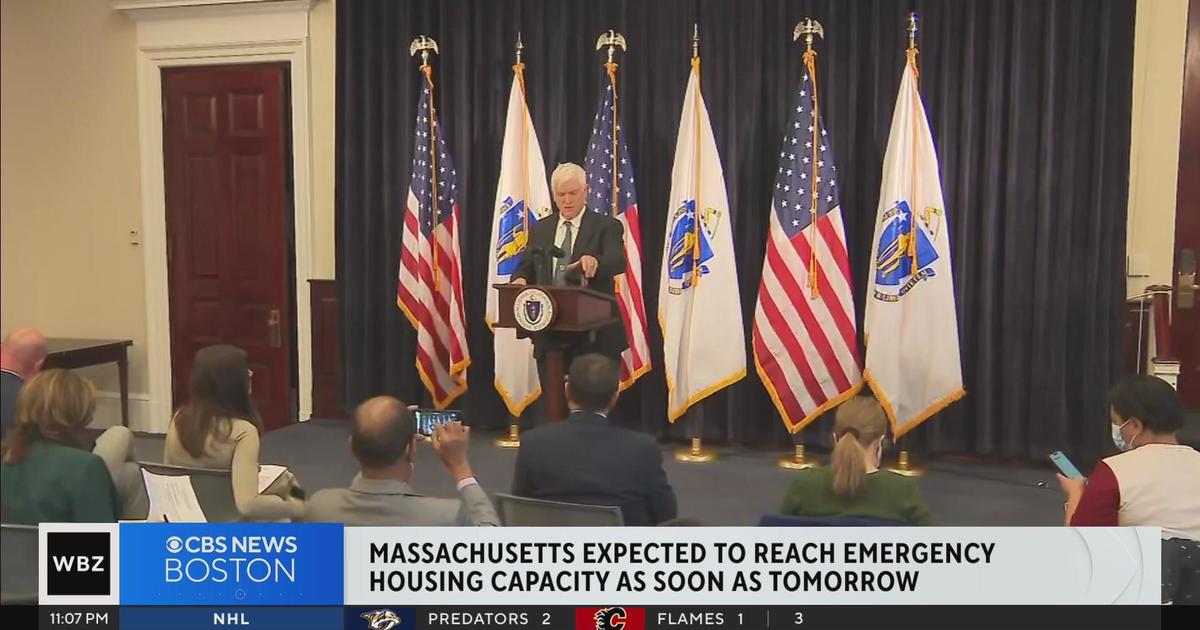 Massachusetts expected to reach emergency housing capacity