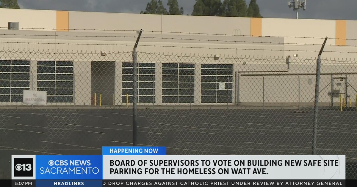 Sacramento County supervisors to vote on building new safe site parking for the homeless on Watt Ave