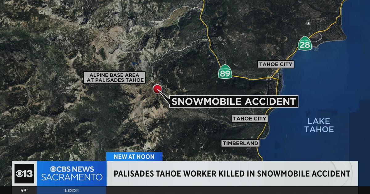 Palisades Tahoe employee dies in snowmobile accident, CHP says CBS