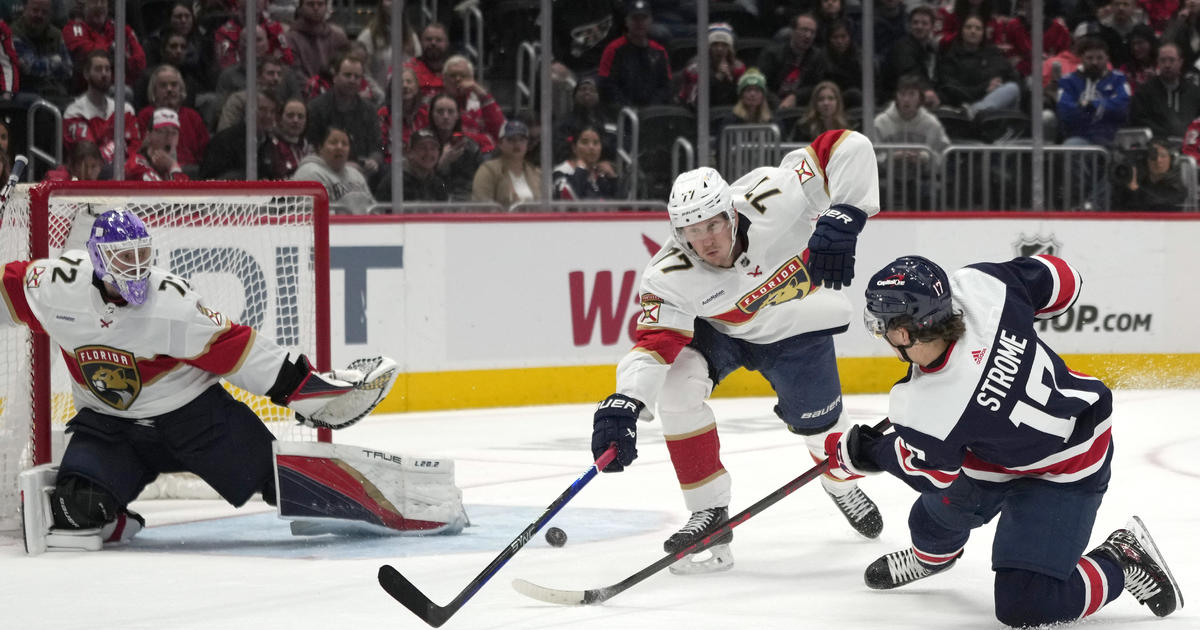 Panthers beat Caps in OT, win series for 1st time since '96