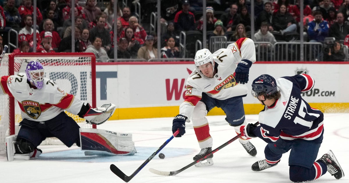 Panthers conquer Caps 4-3 in OT Panthers conquer Caps 4-3 in OT