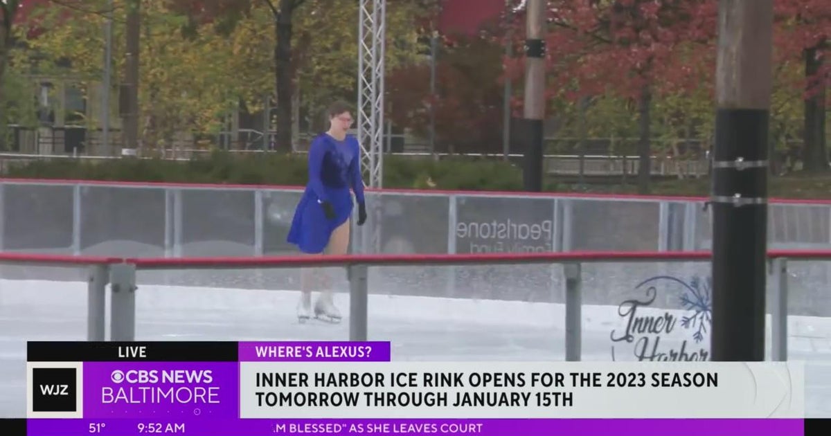 Where's Alexus? Watching ice skaters at the soon-to-be-open Inner ...