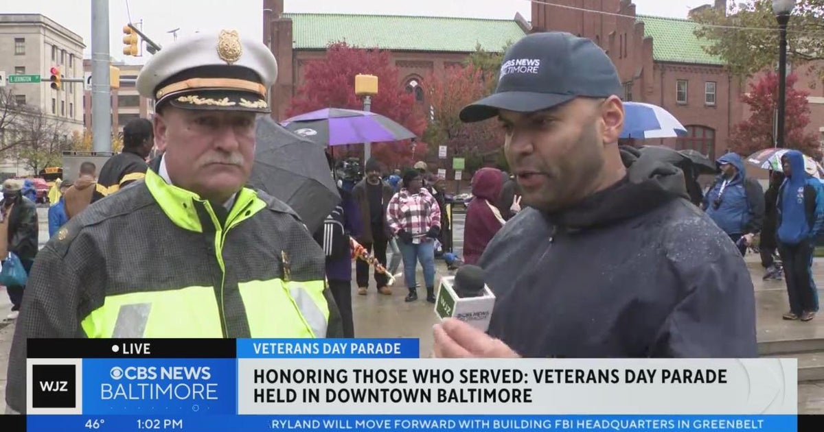 Baltimore Fire Chief shows appreciation for veterans CBS Baltimore