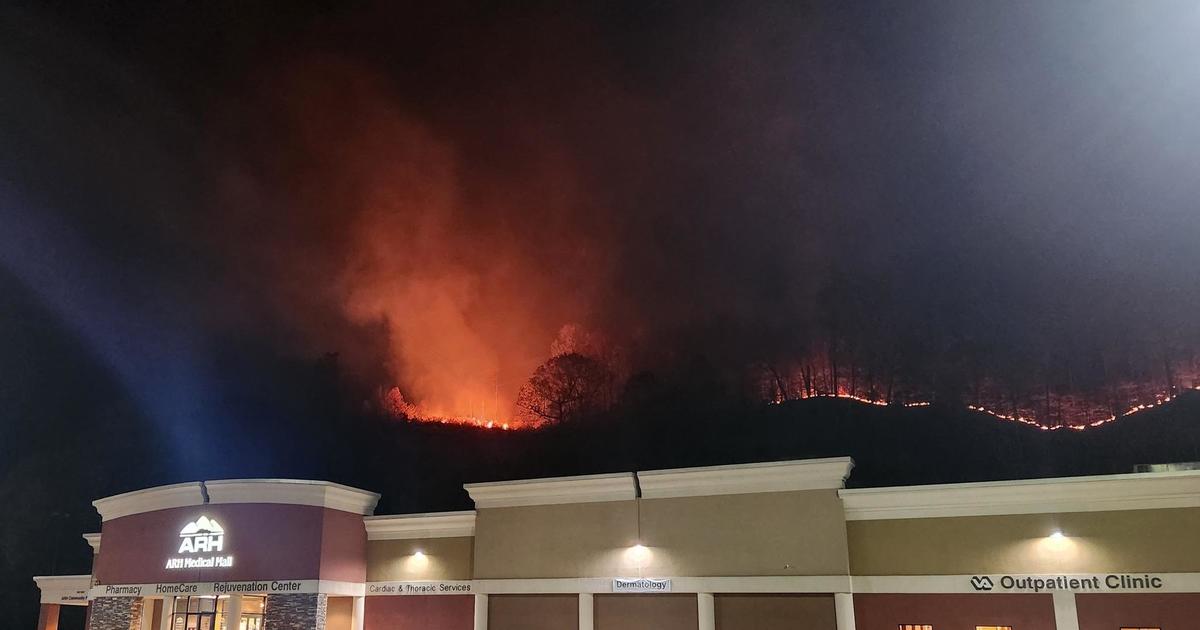 Kentucky under state of emergency as dozens of wildfires spread amid drought conditions