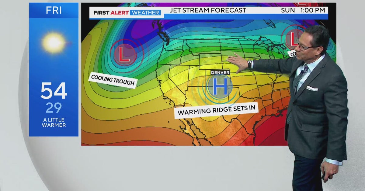 Gradual warming trend starts on Friday - CBS Colorado
