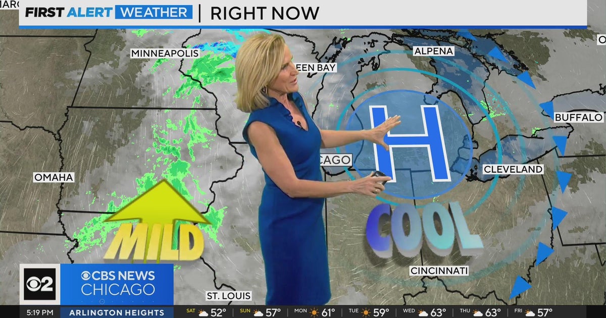Chicago First Alert Weather: Warmer-than-average temps ahead - CBS Chicago