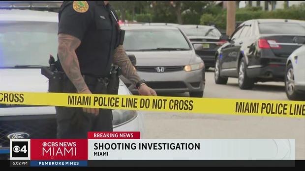 Miami shooting scene 
