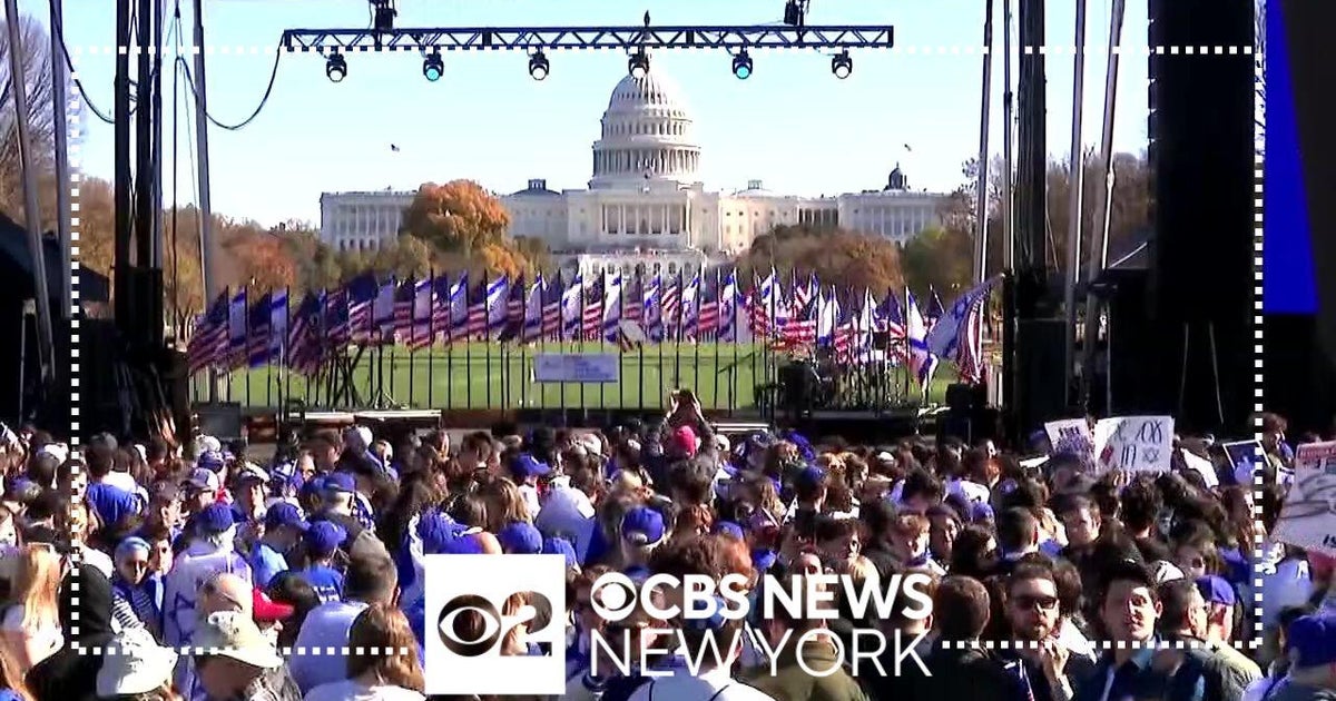 March for Israel takes place in Washington, D.C. - CBS New York