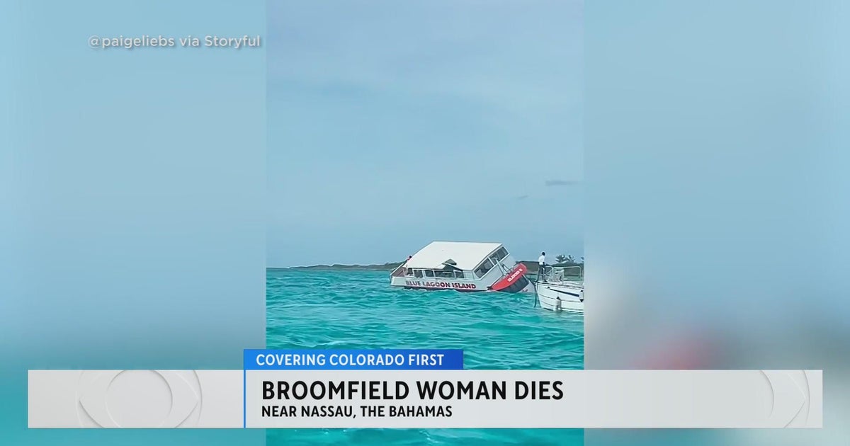 Colorado woman dies when catamaran sinks in Bahamas CBS Colorado