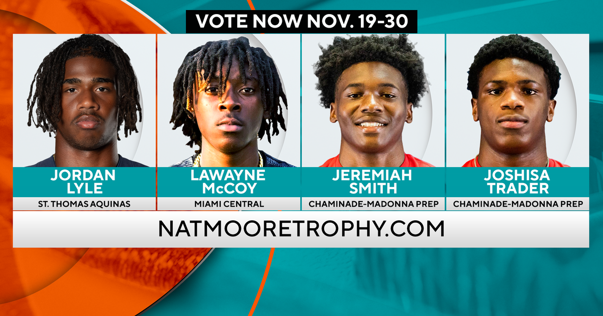 Nat Moore Trophy winner for 2023 to be announced tonight at Tough Rock Stadium