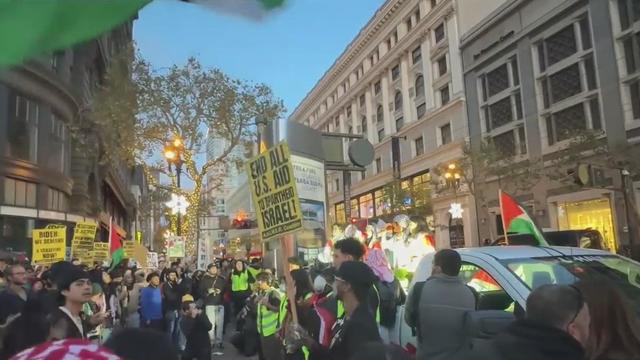 San Francisco protest for cease-fire gaza 