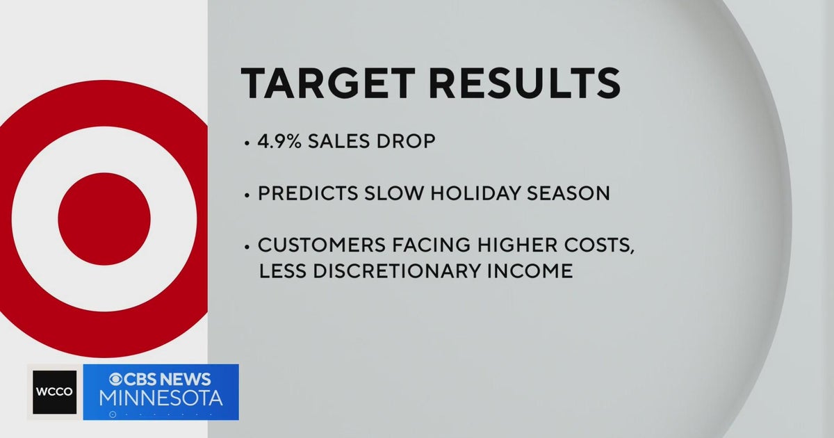 Target predicts a slower than average holiday shopping season - CBS ...
