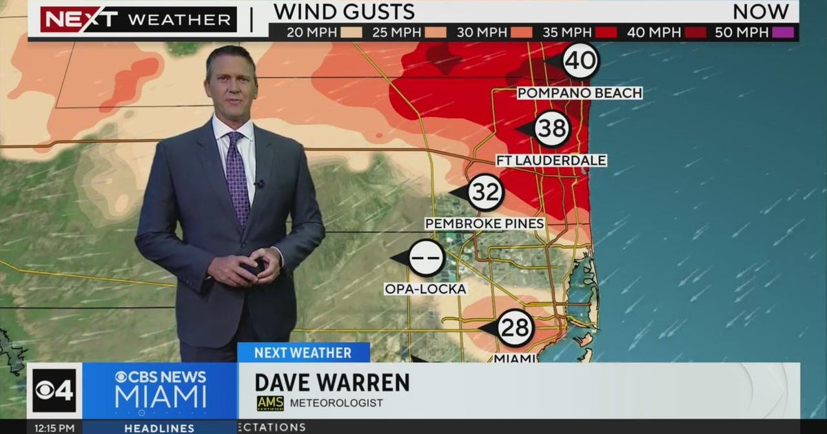Miami Weather for Thursday 11/16/2023 12PM - CBS Miami
