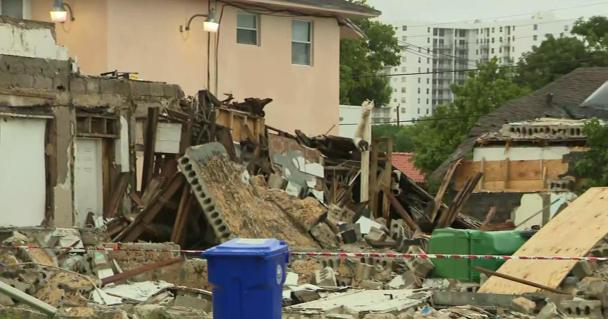 Two story Miami building collapsed