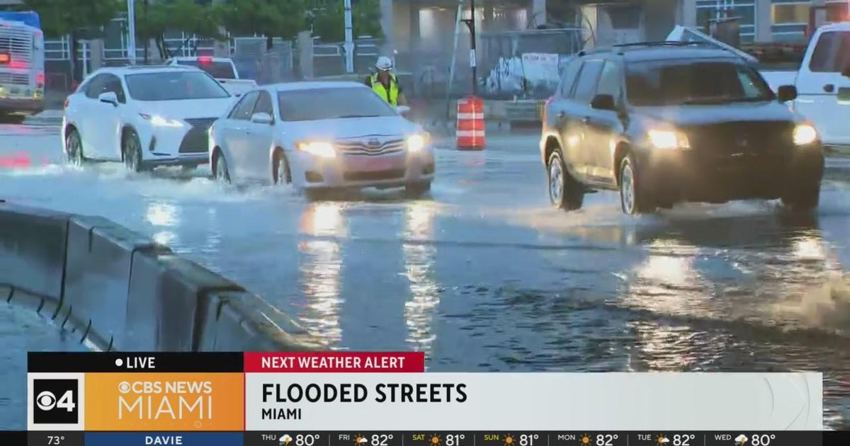 Miami starts to dry out after a working day of Wednesday’s rain