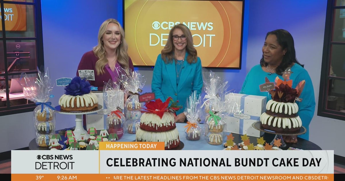 Celebrating National Bundt Cake Day - CBS Detroit