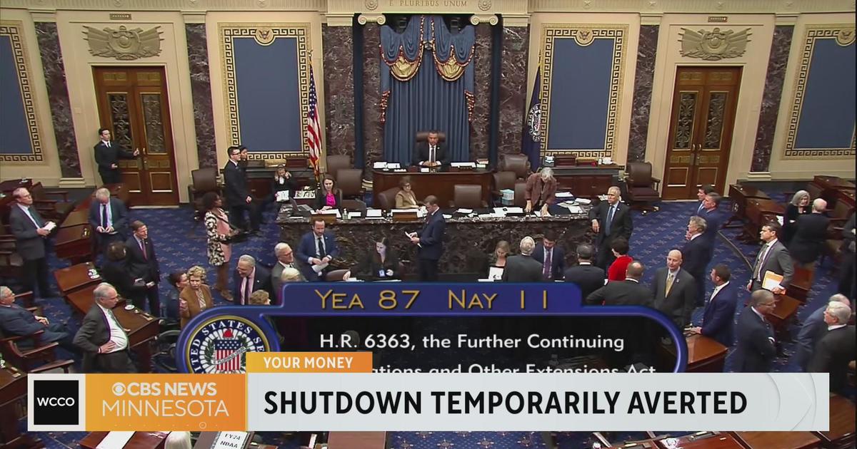 US Senate Passes Temporary Government Funding Bill - CBS Minnesota