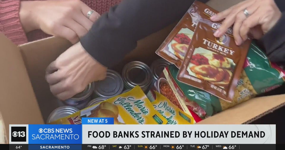 Donations to local food banks help serve Thanksgiving dinner to those in need