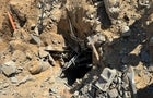 IDF photo - entrance to a tunnel shaft in Gaza 