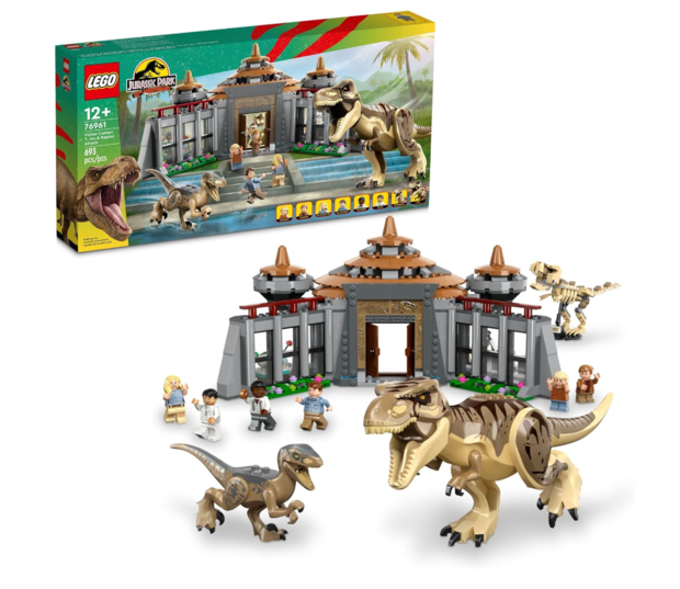 LEGO Jurassic Park Visitor Center 