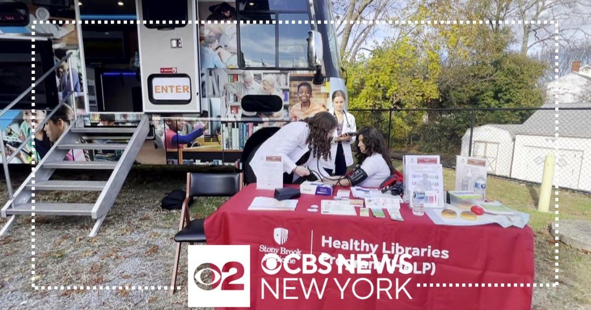 Mobile health center offers flu, COVID vaccines on Long Island CBS