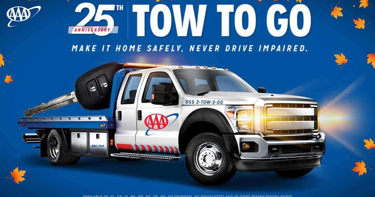 You should not Be A Turkey: AAA Activates ‘Tow to Go’ For Thanksgiving Holiday break Weekend You should not Be A Turkey: AAA Activates ‘Tow to Go’ For Thanksgiving Holiday break Weekend