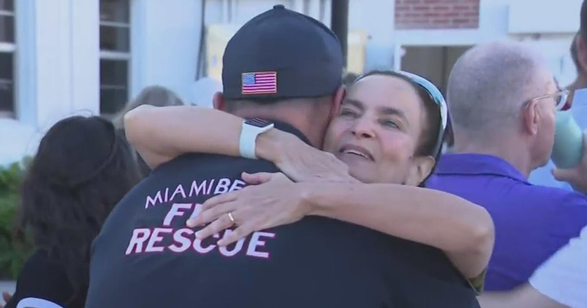 Miami Beach front firefighters return from Israel Miami Beach front firefighters return from Israel