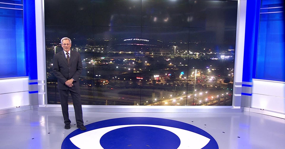 Strong cold front moves through North Texas Monday - CBS Texas