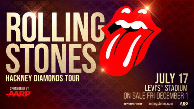 Rolling Stones Levi's Stadium tour ad 