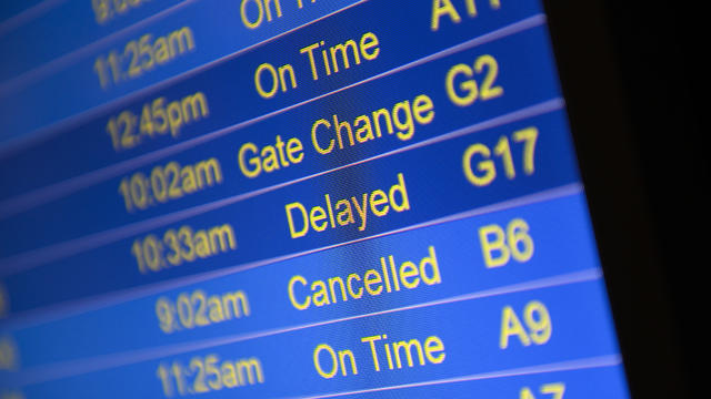 Cancelled flights due to weather 