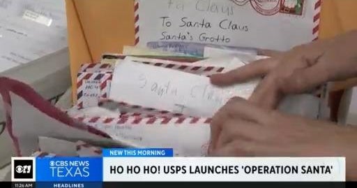 Usps Operation Santa 2025