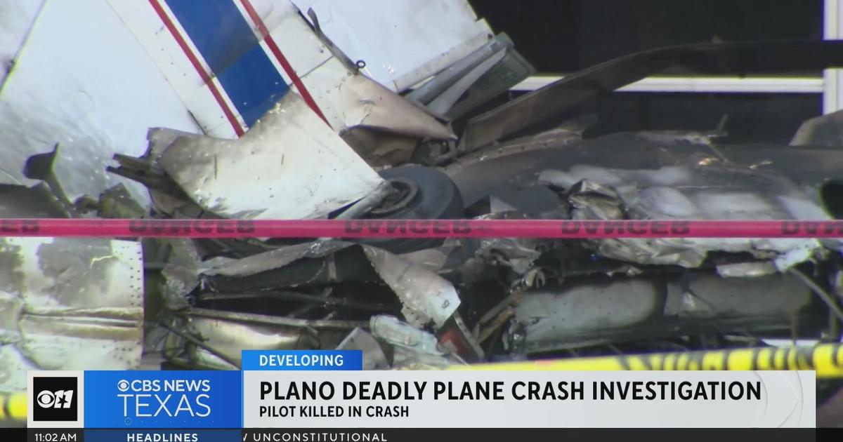 Deadly Plano plane crash investigation CBS Texas