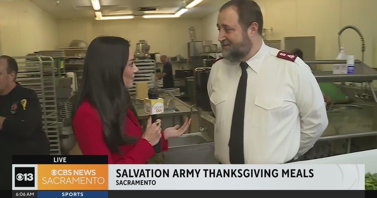 Salvation Army preparing to serve 500 meals in Sacramento