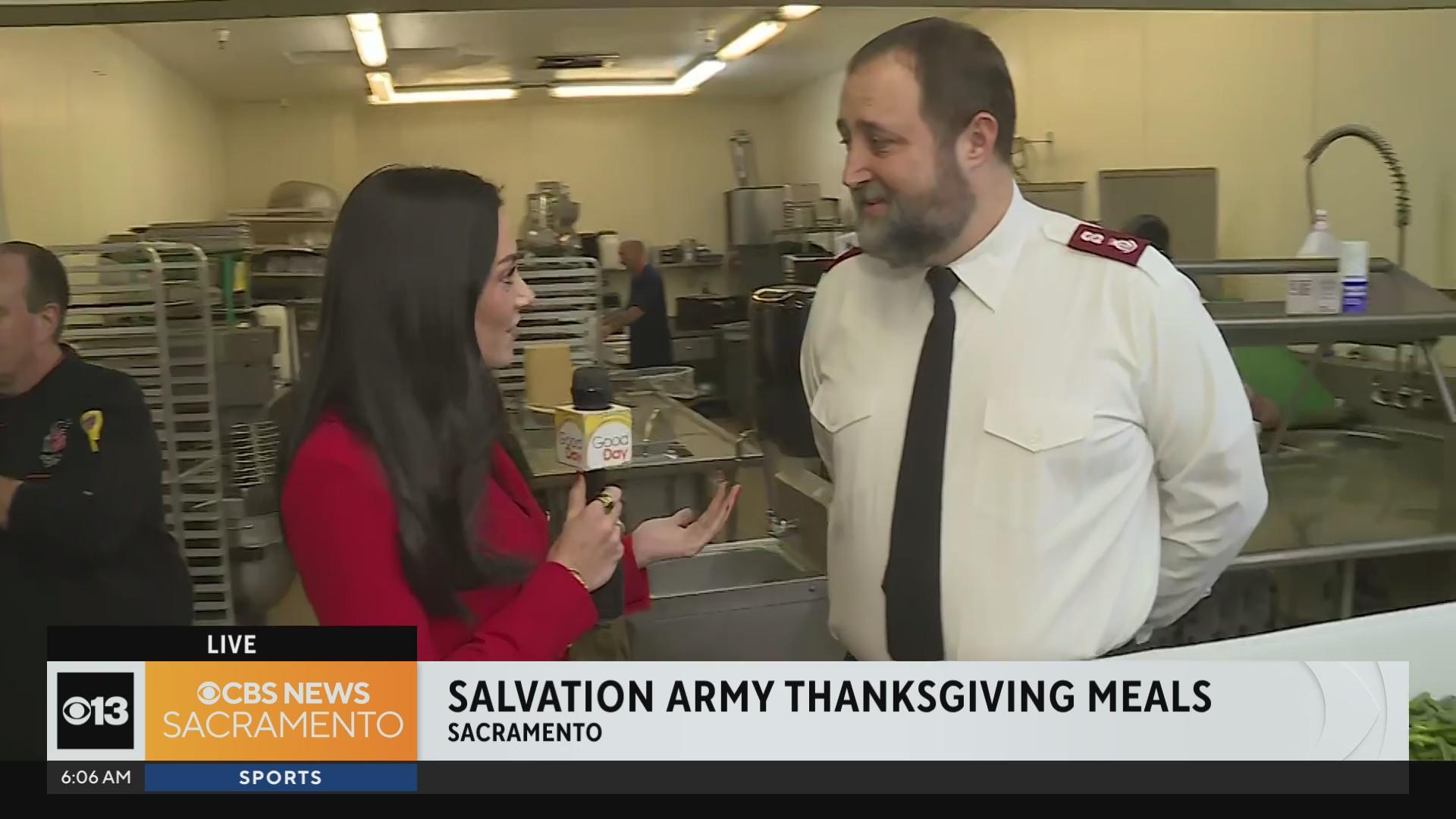 Salvation Army preparing to serve 500 meals in Sacramento