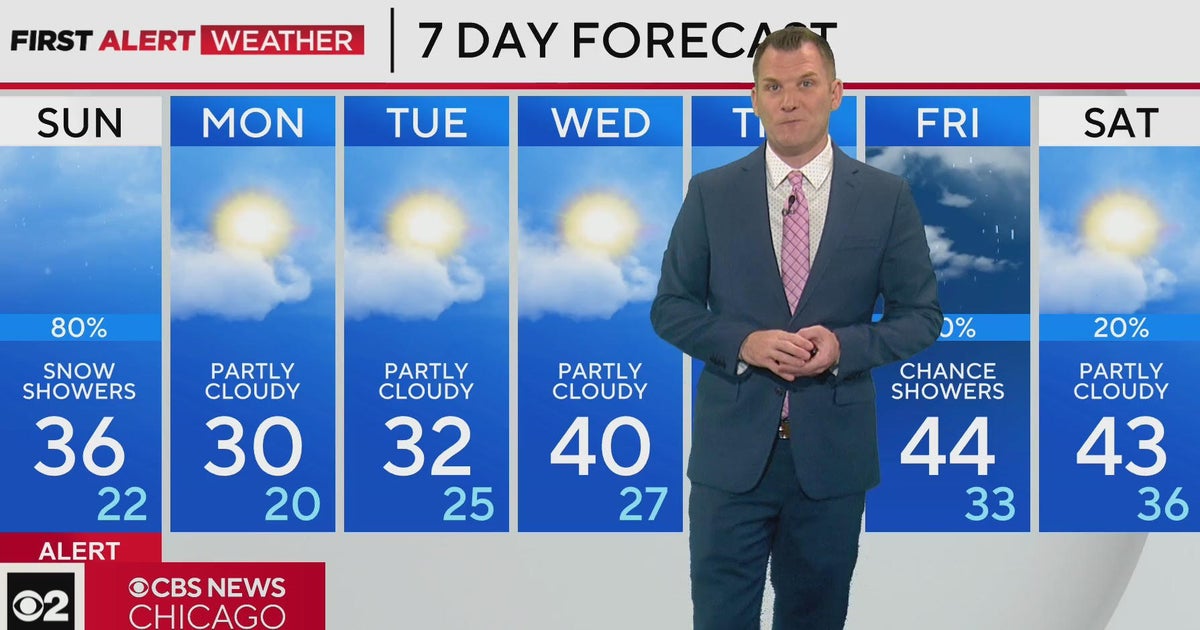 Chicago First Alert Weather: Winter Weather Advisory in effect - CBS ...
