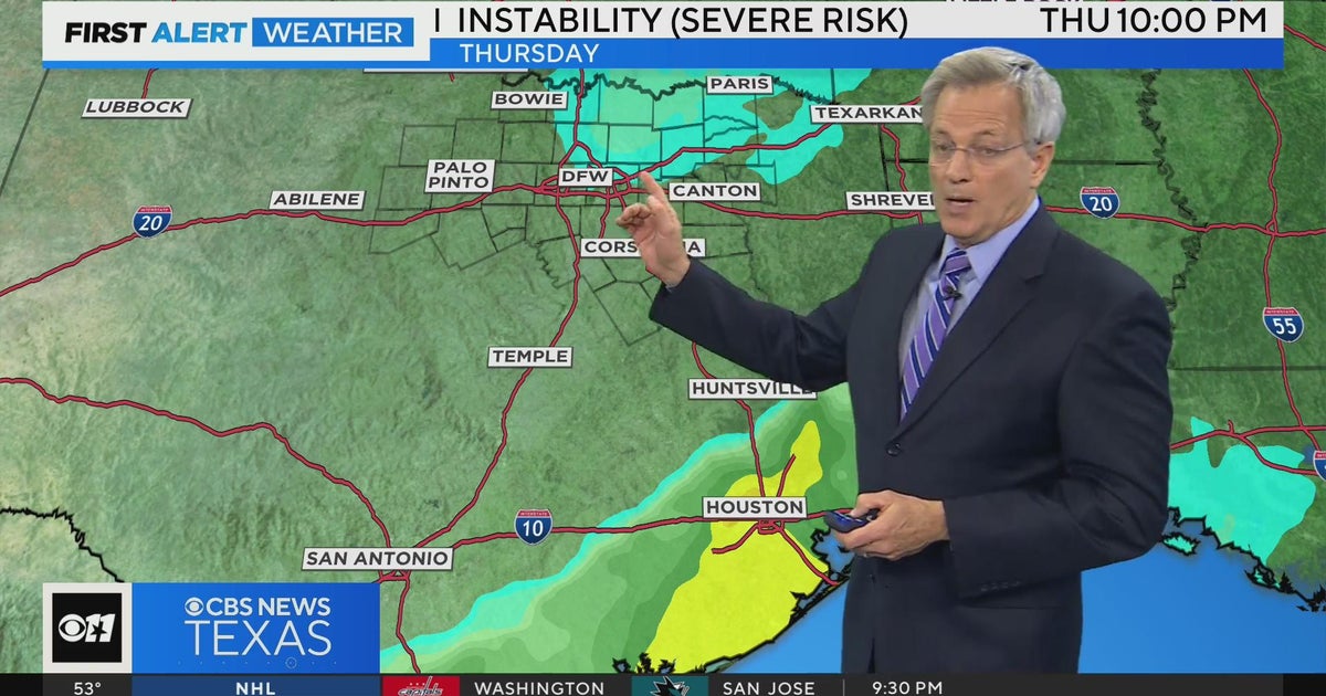 Rain on the way at the end of the week - CBS Texas