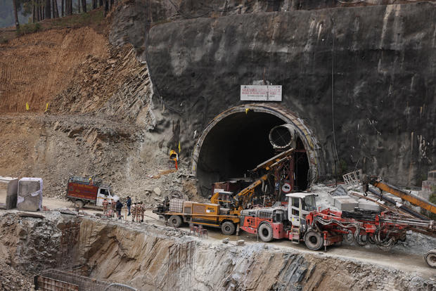Rescue operations after workers are trapped in tunnel collapse in Uttarkashi 