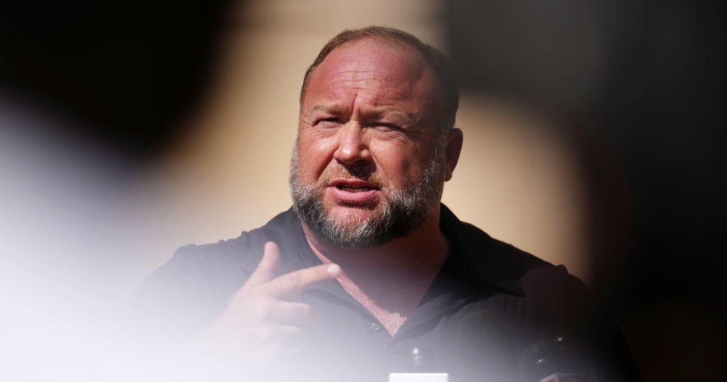 Sandy Hook families offer to settle Alex Jones 15 billion legal debt for at least 85 million  CBS News Sandy Hook families offer to settle Alex Jones 15 billion legal debt for at least 85 million  CBS News