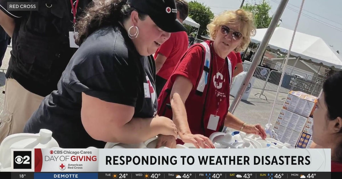 Red Cross seeing surge in large disasters over the past decade - CBS ...