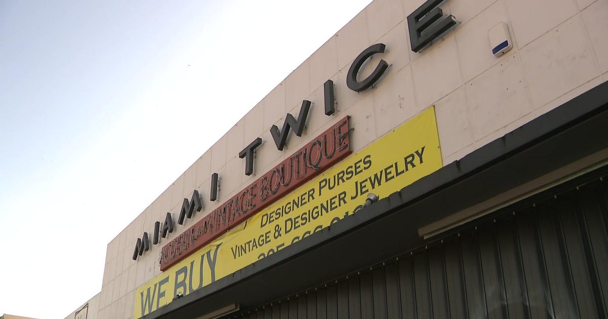 Miami vintage store specific by vandal yet again, CBS Miami distinctive Miami vintage store specific by vandal yet again, CBS Miami distinctive